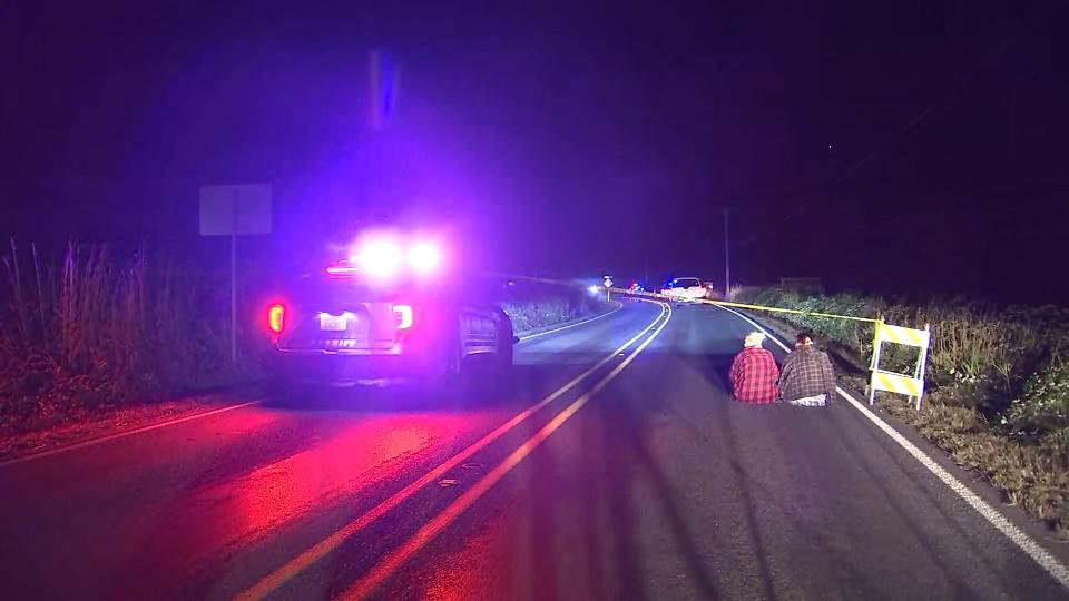 A man was found dead in Snohomish Thursday night after shots were fired by a passing car.