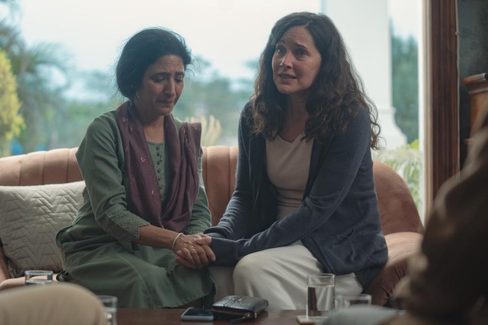 <strong><em>Arjuna Bhalla and Rachel Shelley in Kohrra</em></strong>