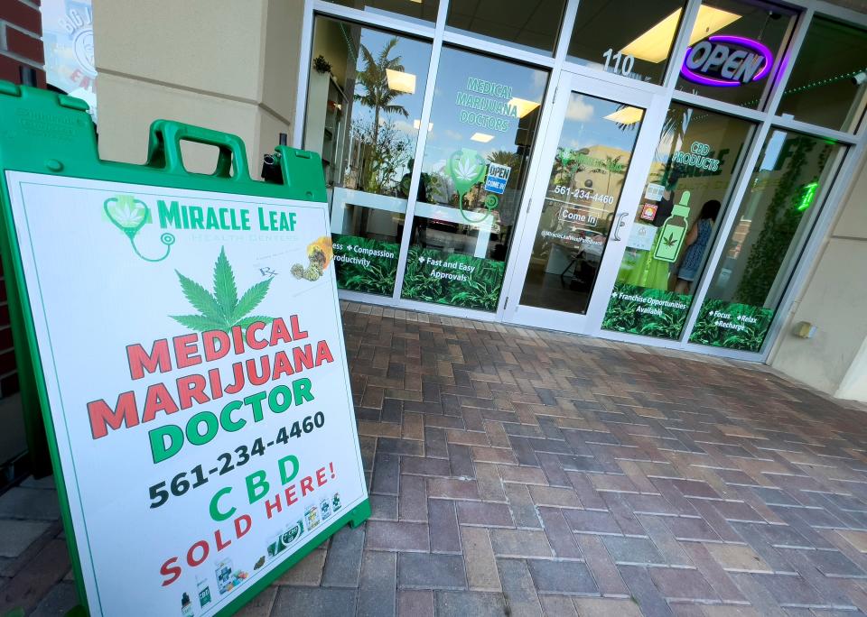 The medical marijuana doctor’s office and retail store has been flourishing in Florida since a constitutional amendment legalized the use of cannabis for health reasons.