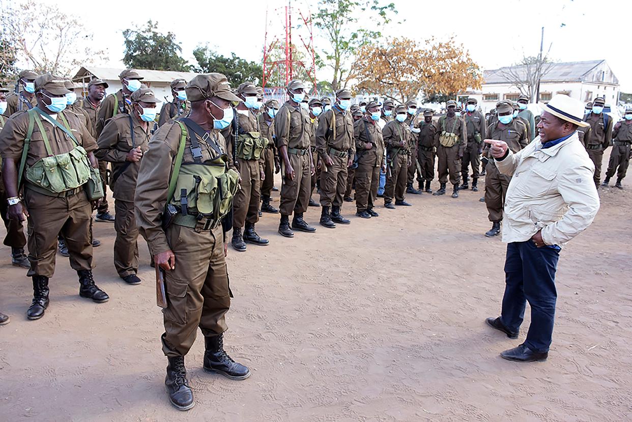 Mozambique Foreign Troops (ASSOCIATED PRESS)