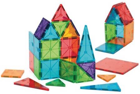 Magna-Tiles Clear Colors 32 Piece Set (Photo: Walmart)