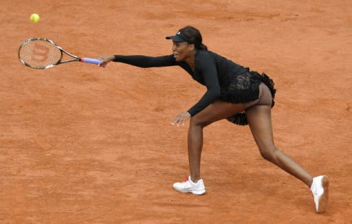 Not to be outdone by her younger sister, Venus Williams turned heads at the 2010 French Open