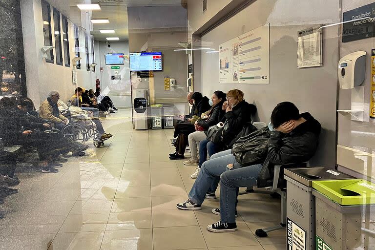 La guardia del Hospital Alemán