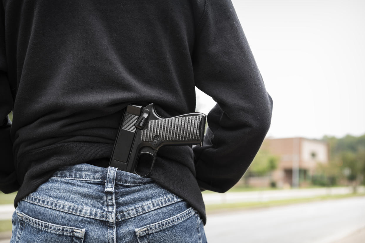  A teen brought two handguns and dozens of rounds of ammunition to school to allegedly kill people in honor of his late fahther. (Photo: Getty Images)