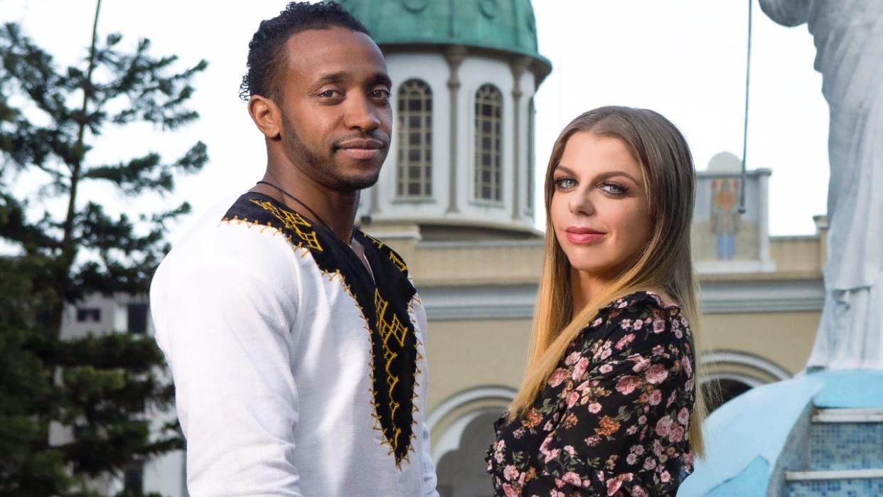  Ariela and Biniyam on 90 Day Fiance. 