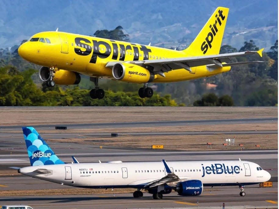 Spirit/JetBlue merger.