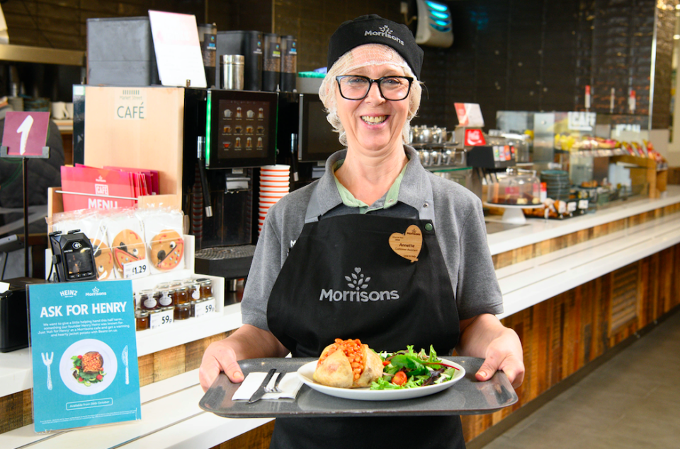 Morrisons are offering free meals across its cafes until 6 November. (Morrisons)