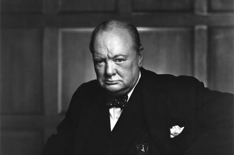 英國一代名相邱吉爾（Winston Churchill）（Wikipedia / Public Domain）