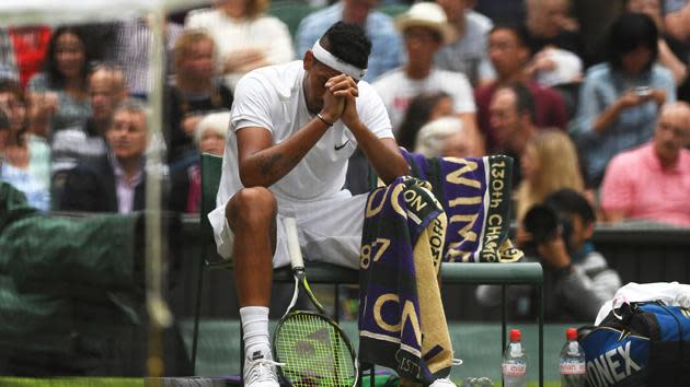 Kyrgios ruled himself out of competing at the Rio Olympics over his dispute with the team’s leader Kitty Chiller and the Australian Olympic Committee.