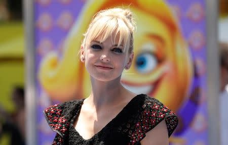 Cast member Anna Faris attends the premiere for "The Emoji Movie" in Los Angeles, California, U.S., July 23, 2017. REUTERS/Mario Anzuoni/Files