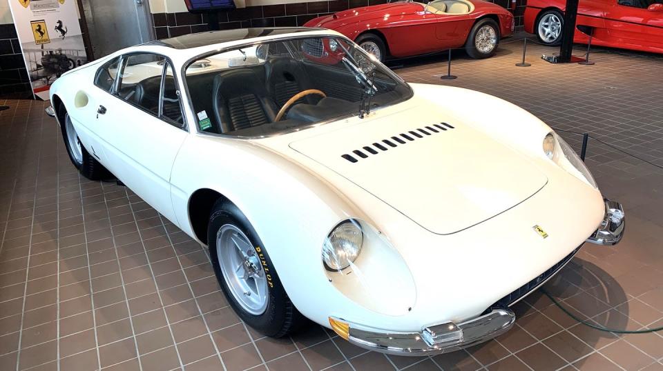 ferrari exhibit at the saratoga auto museum