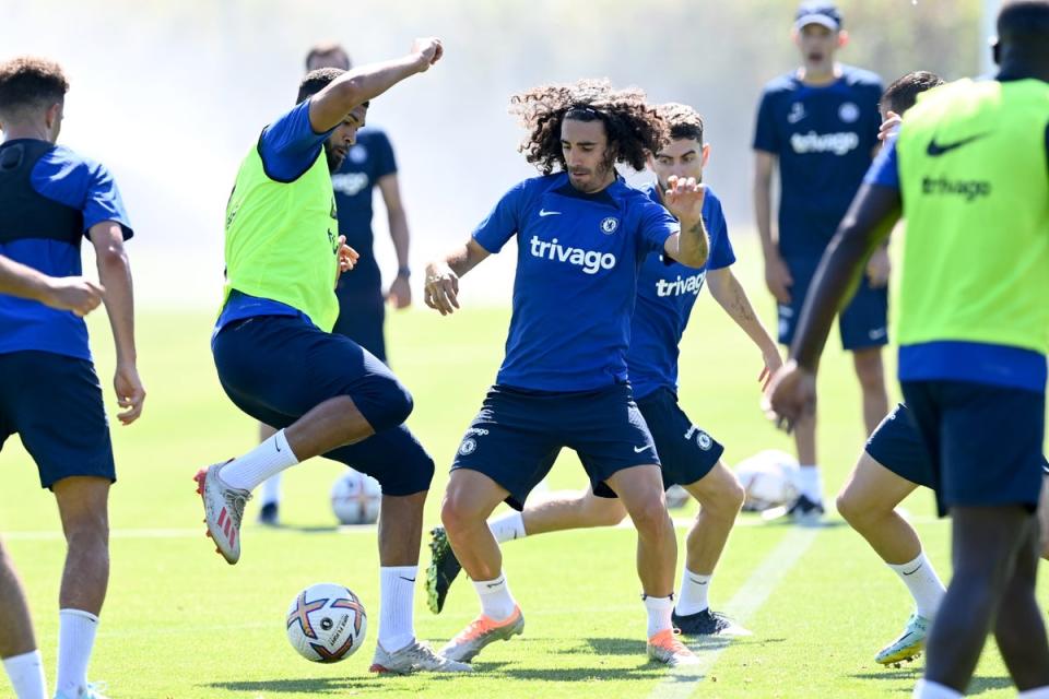 Cucurella should make his home debut on Sunday  (Chelsea FC via Getty Images)