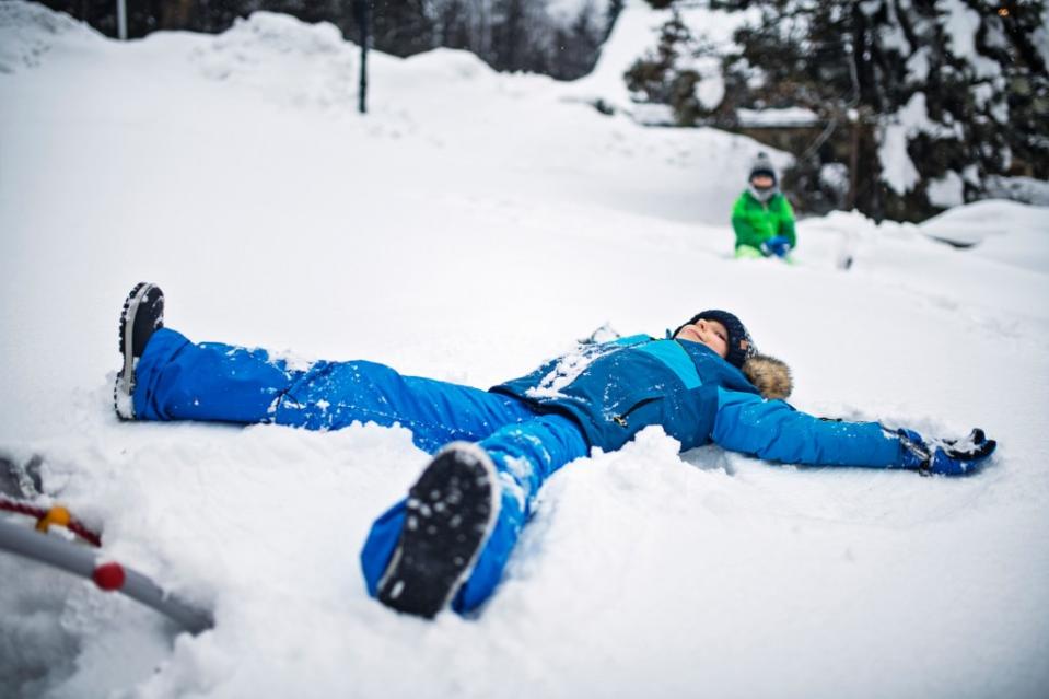 New York City moms and dads recently balked at an official call for remote learning in order to let their little ones enjoy a carefree day of snowy revelry. Getty Images