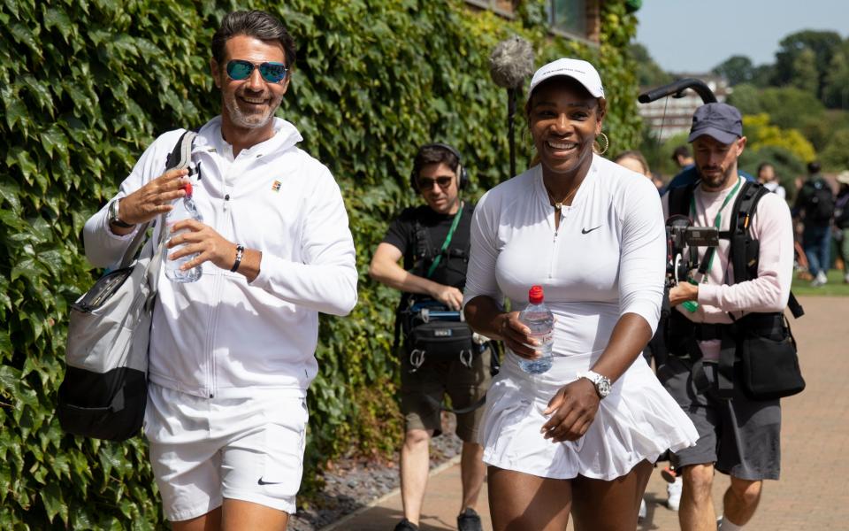 Serena Williams' future thrown into doubt as coach Patrick Mouratoglou links up with Simona Halep - AP