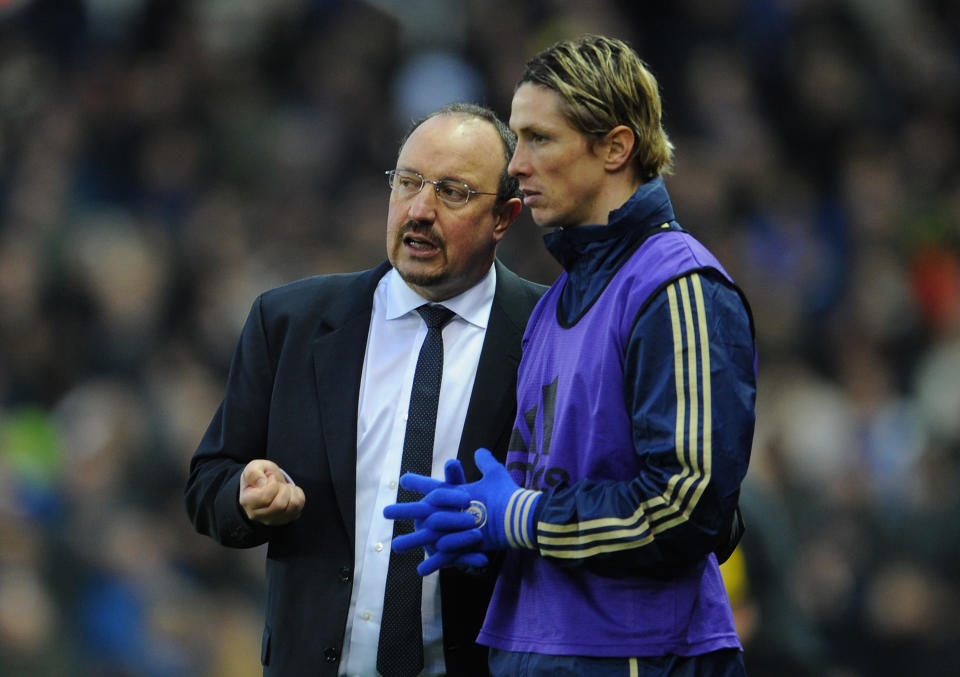 Rafa Benitez knows Fernando Torres well from their days at Liverpool and Chelsea