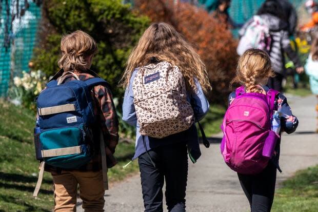 B.C. respondents to a questionnaire sent to educators expressed optimism about how well K-12 students will rebound from the pandemic.  (Ben Nelms/CBC - image credit)