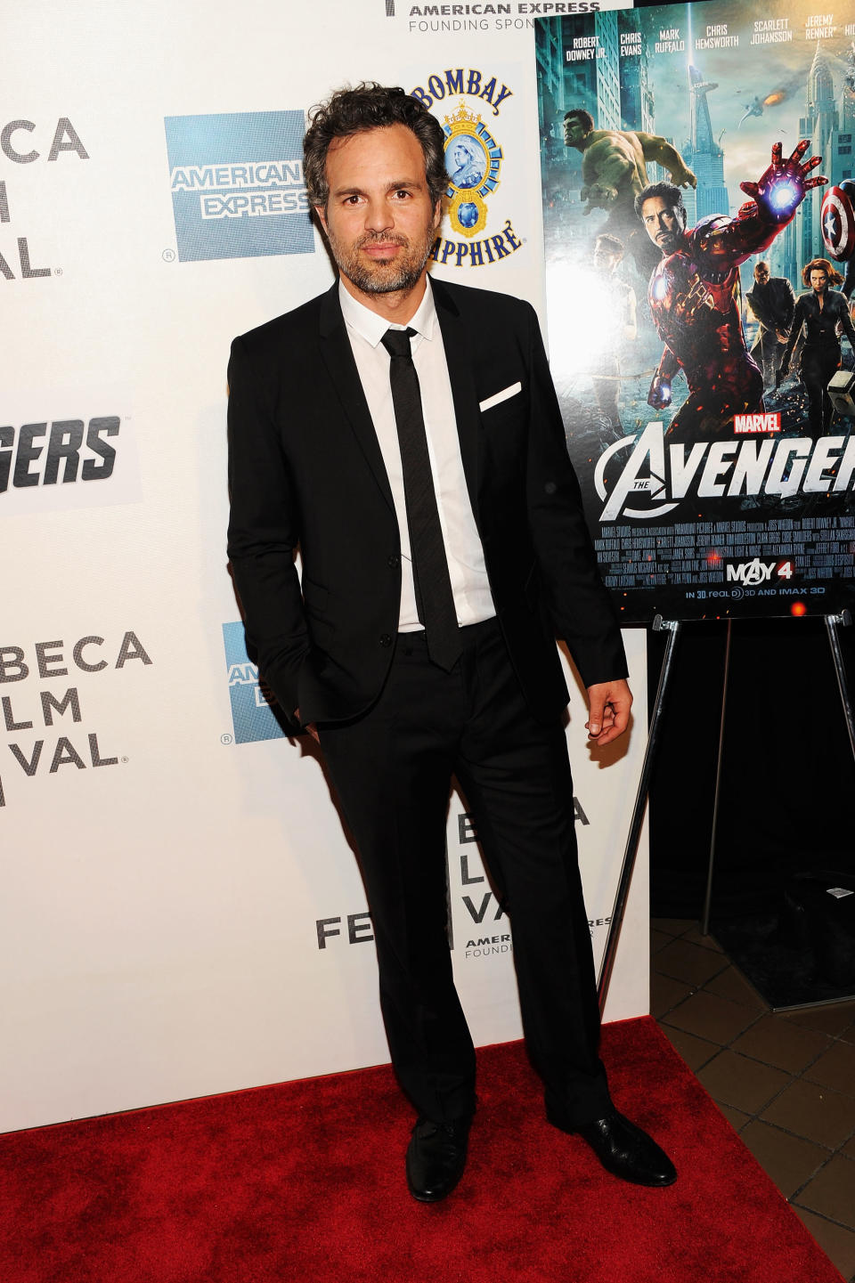 "Marvel's The Avengers" Premiere - Inside Arrivals - 2012 Tribeca Film Festival