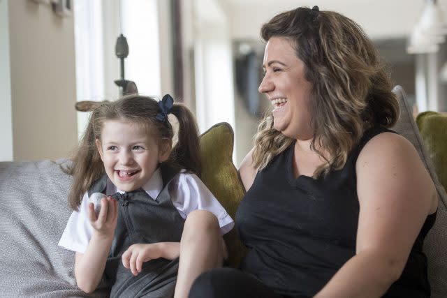 Nicole Doherty didn't know if her daughter Evie would ever leave hospital