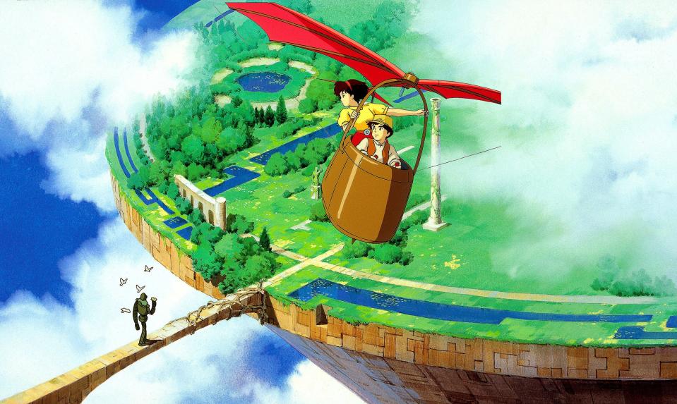 <h1 class="title">LAPUTA: CASTLE IN THE SKY, (aka TENKU NO SHIRO RAPYUTA), 1986. (c) Buena Vista Pictures/ Courtesy: E</h1><cite class="credit">Everett Collection</cite>