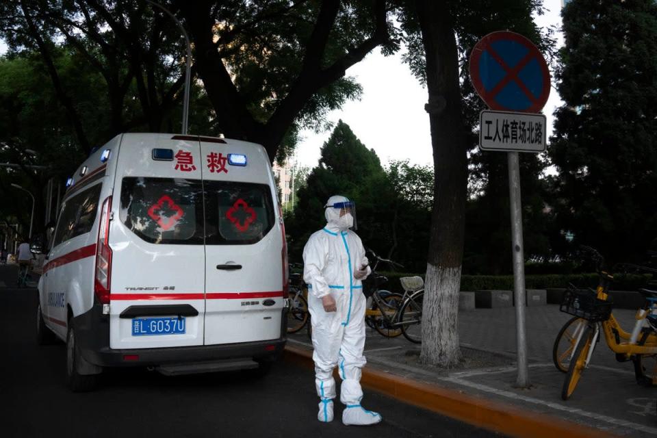 Virus Outbreak China (Copyright 2022 The Associated Press. All rights reserved)