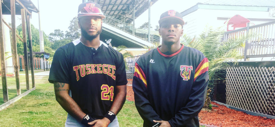 Christian Marshall and Elgin Woodside chose Tuskegee within hours of each other, both as mechanical engineering majors. (Photo courtesy Christian Marshall)