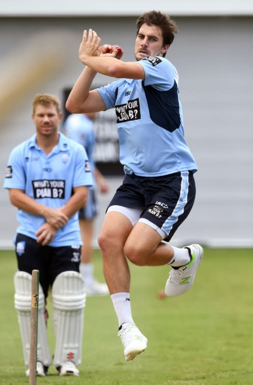 Ahead of the Ashes, Australia hope pace trio of Mitchell Starc, Josh Hazlewood and Pat Cummins (pictured) can replicate Mitchell Johnson's devastating bowling in 2013