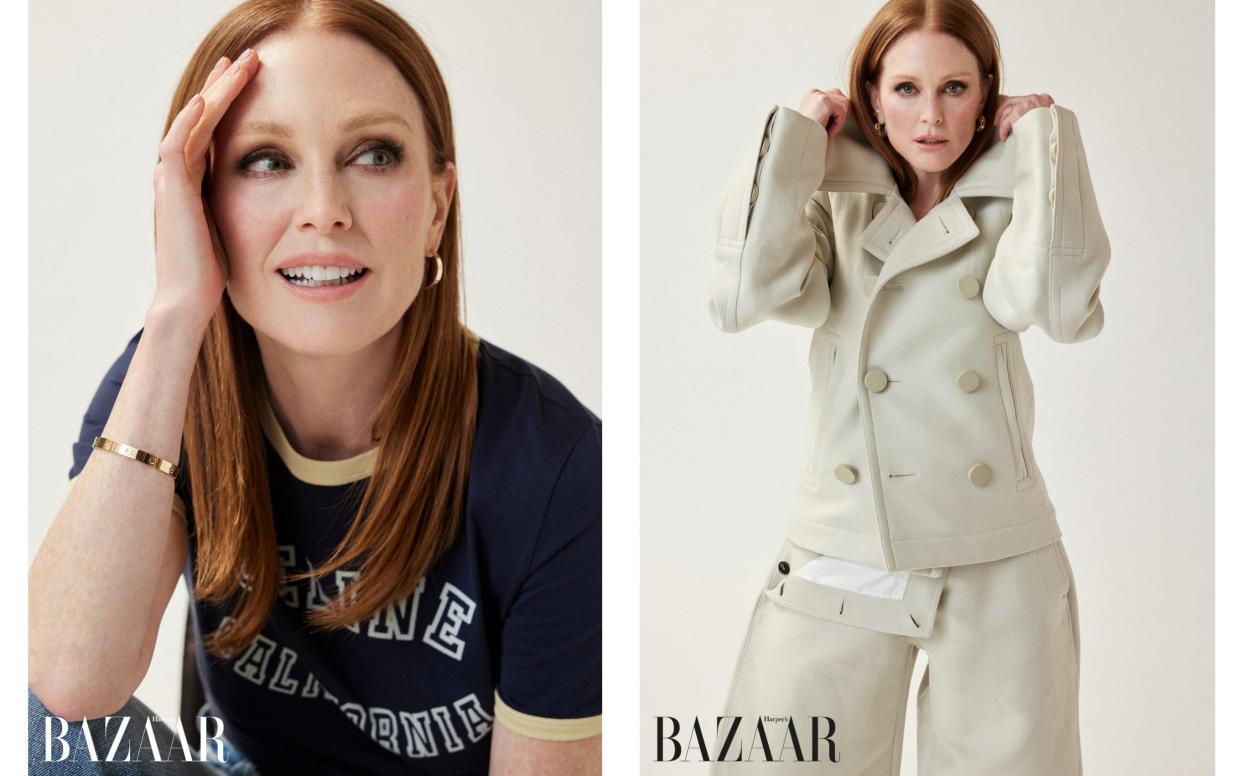 JULIANNE MOORE STARS ON THE COVER OF HARPER’S BAZAAR UK’S FEBRUARY ISSUE. The actress speaks to Bazaar about playing multi-dimensional characters, taking pride in her Scottish roots, and wanting to have it all.