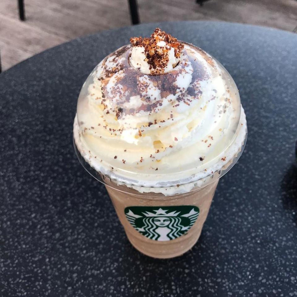 Salted Caramel Brownie Frappuccino — Europe