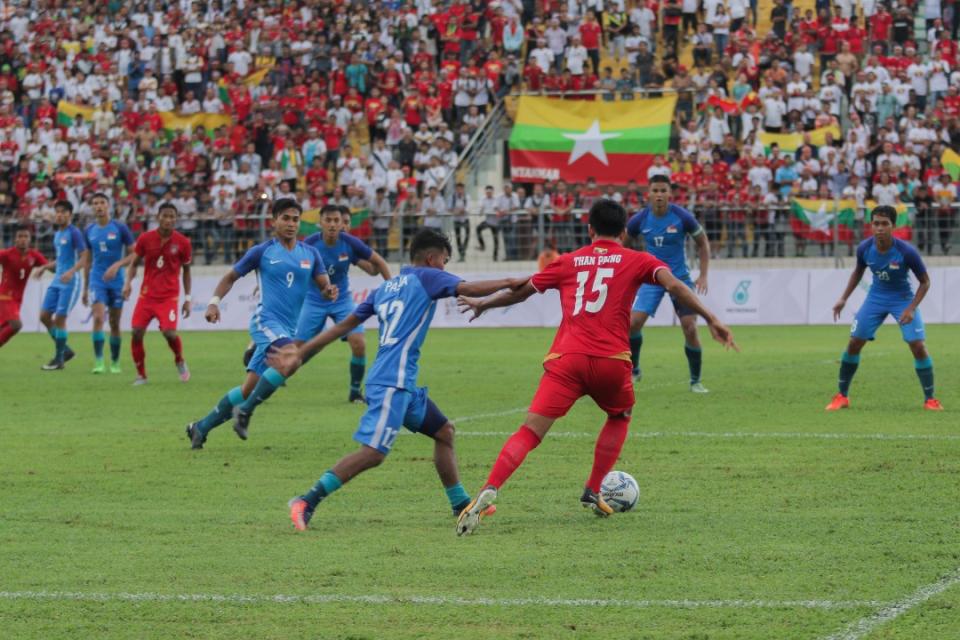 SEA Games 2017: Singapore vs Myanmar