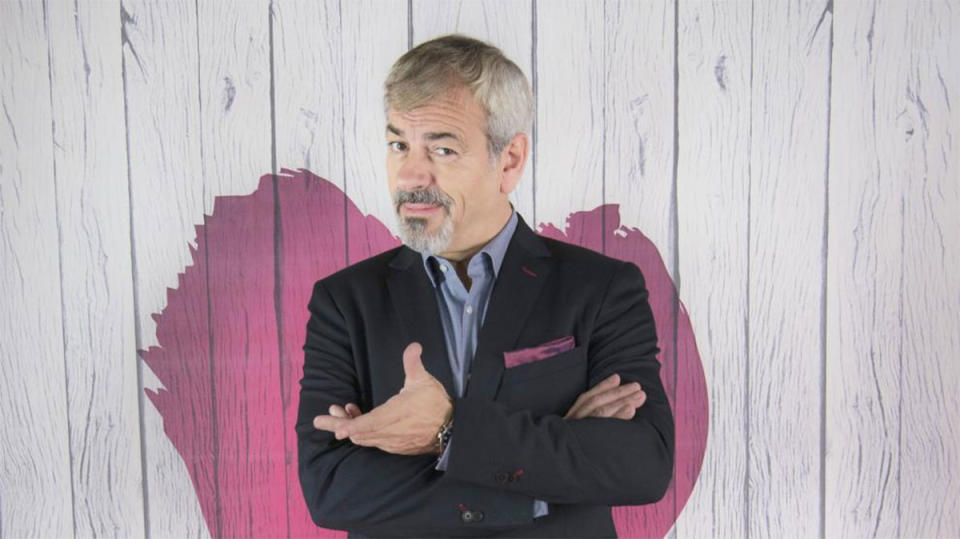 Carlos Sobera en una imagen promocional de 'First Dates' (Mediaset)