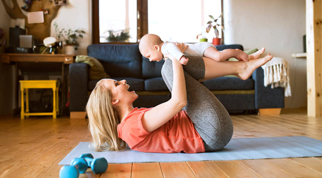 15 min Mommy Tummy & Pelvic Floor Recovery & Strengthening Workout