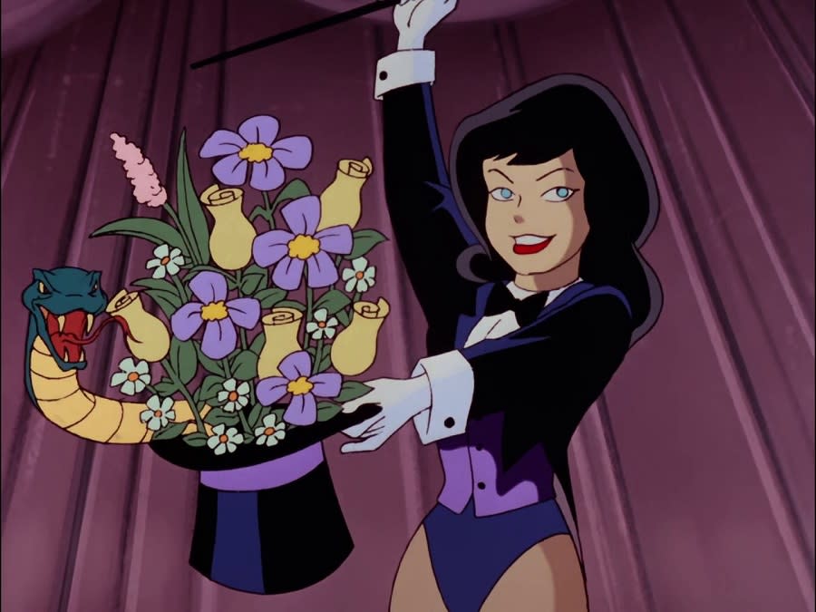 Paul Dini and Bruce Timm brought Zatanna to life on Batman: The Animated series in 1992. 