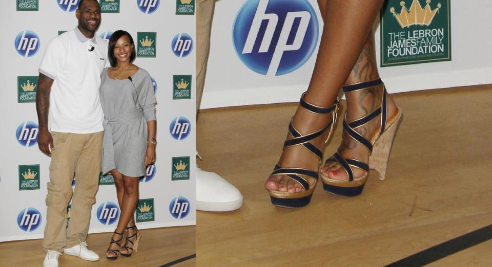 Savannah James Shoe Style: 2011