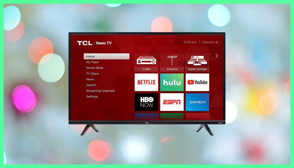 Ahorra 102 dólares en este televisor inteligente TCL 40” LED HD con Roku (Foto: Amazon).