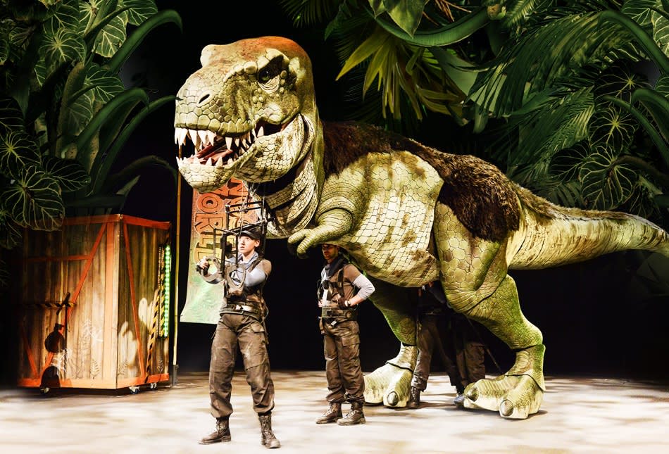 'Dinosaur World Live' presents a host of impressive pre-historic creatures.