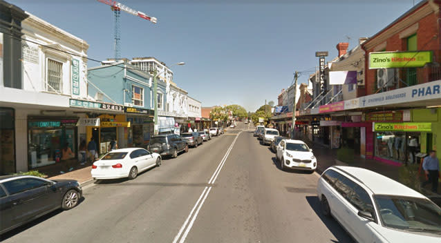 New businesses in Strathfield could face a revised rule meaning foreign text on signage can be no larger than 30 per cent of its English typeface. Source: Google Maps