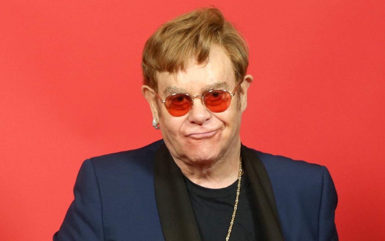 Sir Elton John's details were published online in the 2019 leak from the Cabinet Office - Phillip Faraone/Getty Images for iHeartMedia