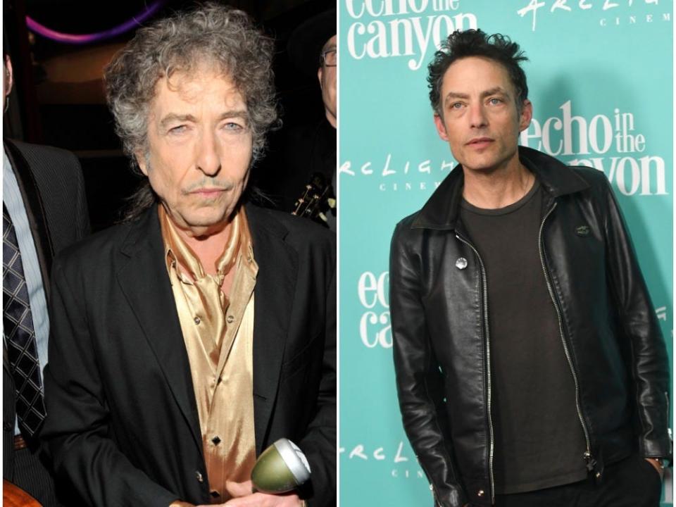 Bob and Jakob Dylan