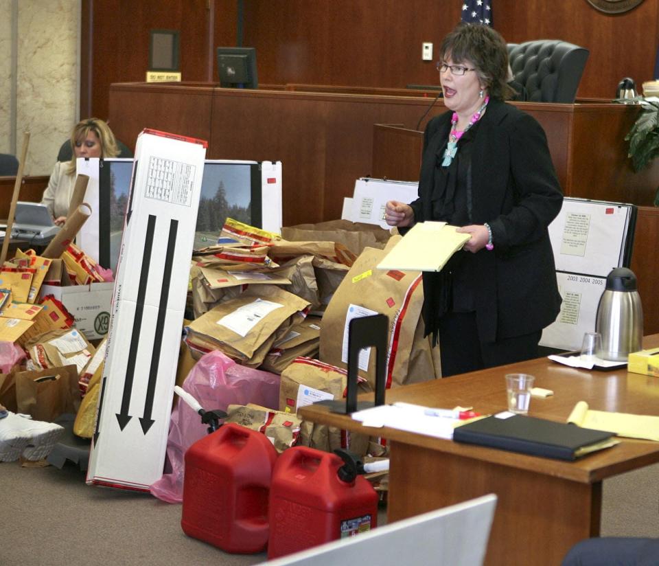 Jacqie Spradling, the former Shawnee County prosecutor accused of prosecutorial misconduct and prosecutorial error during two trials, relied on theories put together by investigators but not backed by specific evidence in gaining a conviction against Dana Chandler in 2012. She was later disbarred for her misconduct.