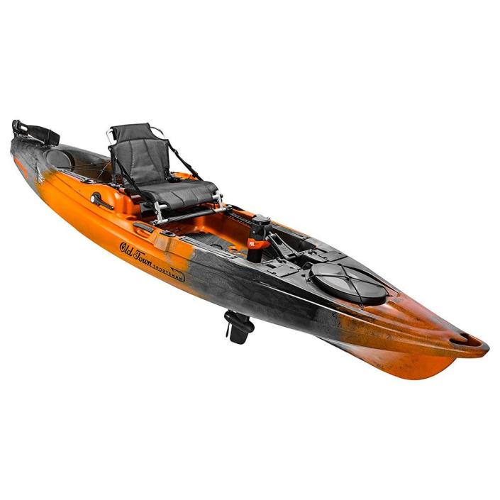 <p><strong>Old Town</strong></p><p>amazon.com</p><p><strong>$2999.99</strong></p><p>While comparing several brands of fishing kayaks for various water conditions and fishing styles, I prioritized stability then hands-free propulsion. The 13-foot, 2-inch Sportsman BigWater PDL 132 checked off those boxes and more. The tri-hull design offered the stability I desired, and the saltwater-safe PDL drive has instant forward and reverse for hands-free navigation and fishing. For ease of launching and landing, the propulsion system raises up. The sit-on-top mesh seat has lumbar support and moves on a shuttle track so you can adjust the seat to your height. The non-slip EVA decking and 3-foot width makes standing stable and comfortable.</p><p>Features like the customizable accessory tracks, four built-in rod holders, and a side hull paddle clip gave me plenty of room for gear. Knowing I would be adding a fish-finder, the universal transducer mounting system made that an easy addition. The roomy stern tank offered ample room for storage and a tackle crate, with additional dry storage in the bow. This kayak is an excellent choice for open-water anglers or kayak fishing tournament pros.</p>