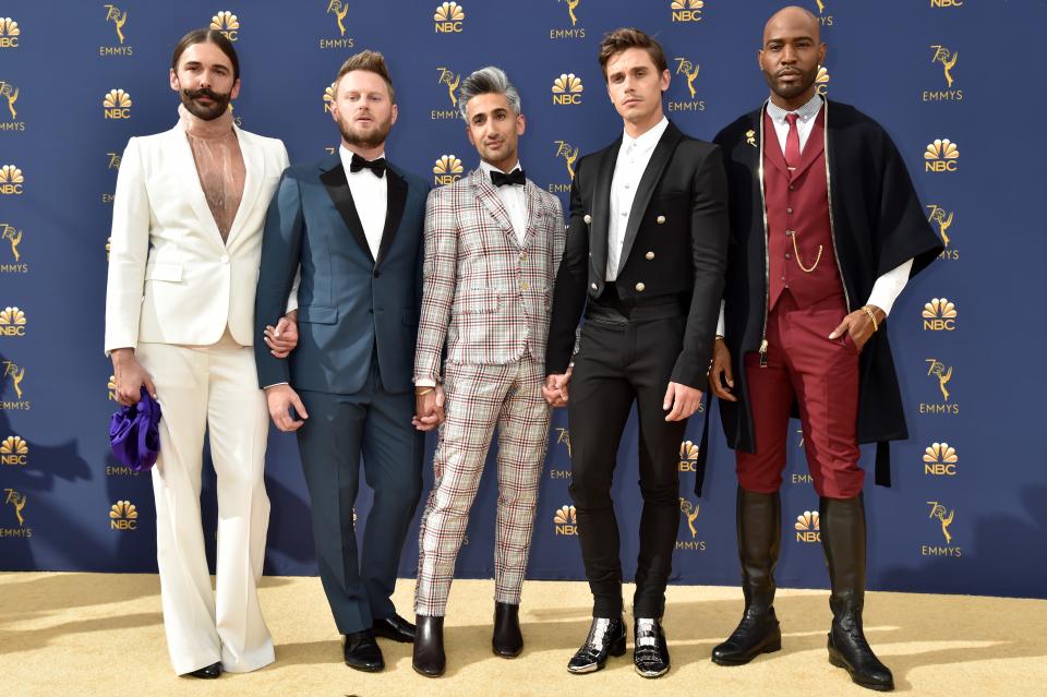 Jonathan Van Ness, Bobby Berk, Tan France, Antoni Porowski, and Karamo Brown