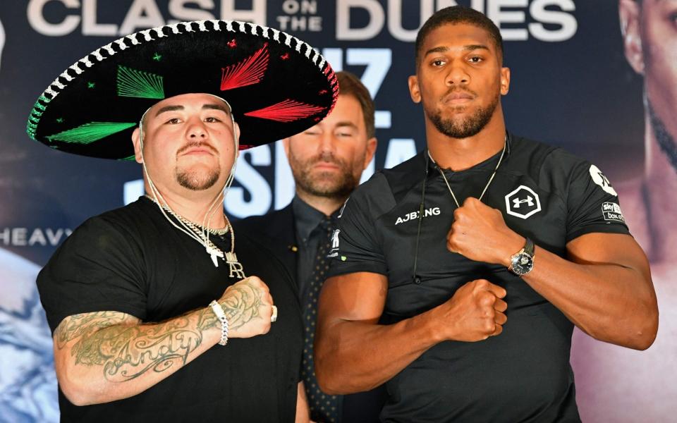 Anthony Joshua and Andy Ruiz Jr will have their rematch in December - AFP