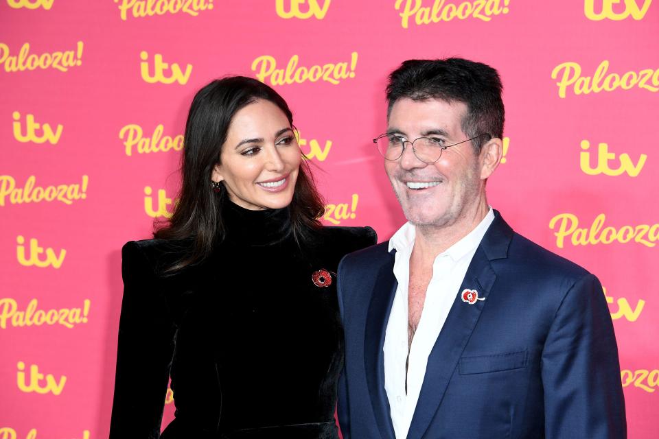 Simon Cowell (right) and Lauren Silverman attending the ITV Palooza held at the Royal Festival Hall, Southbank Centre, London.