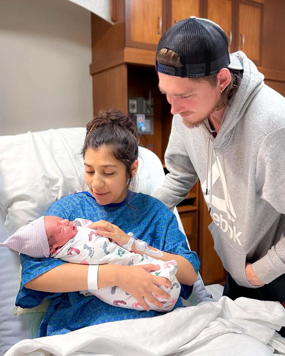 Caesey James Muse was the first baby born in 2024 at UMC Children's Hospital in Lubbock.