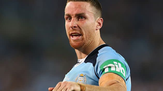 Maloney playing for NSW in 2013. Image: Getty