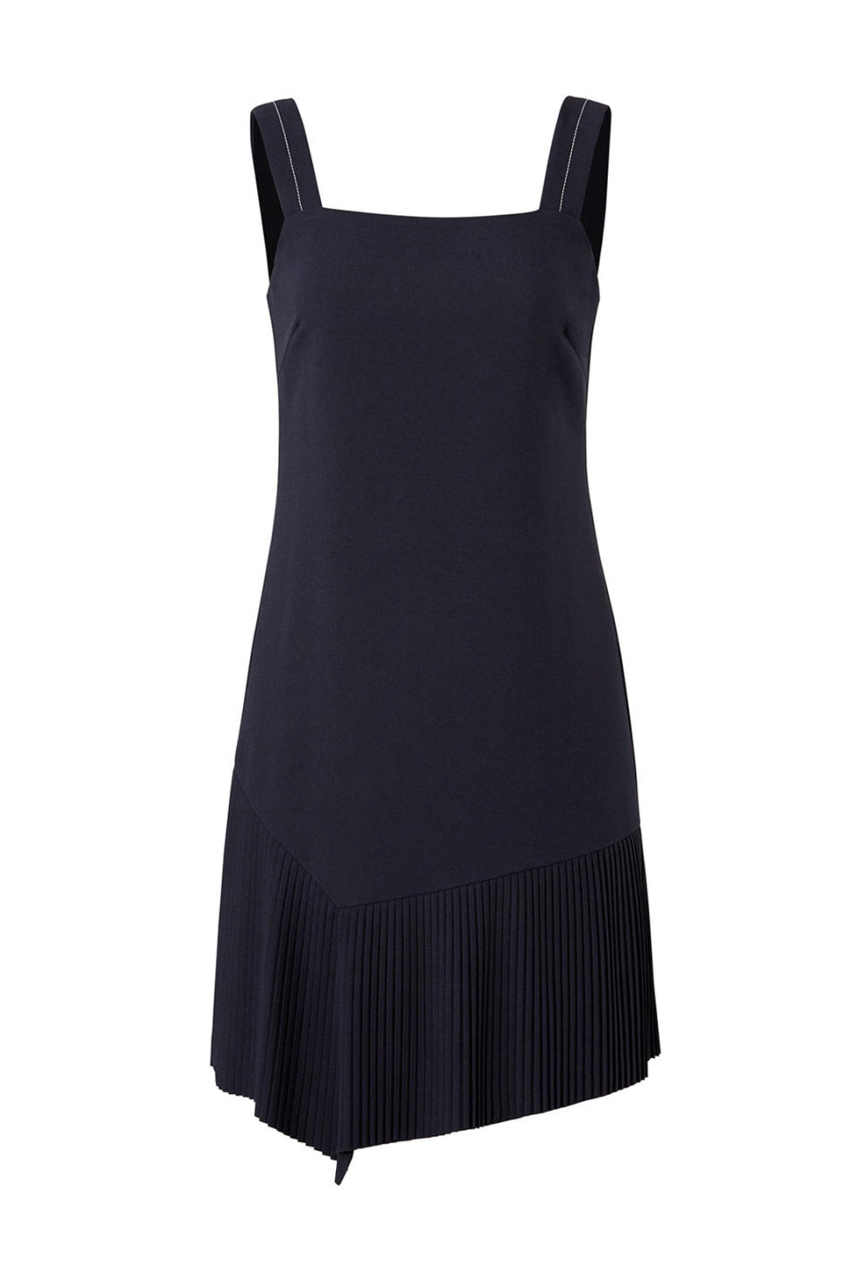 21) Pleated Tank Dress