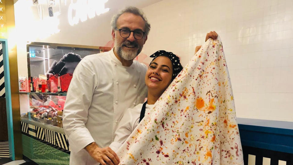 sara aqel massimo bottura