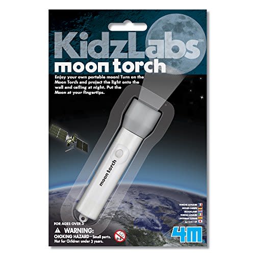 KidzLabs Moon Torch Projector Astronomy Science STEM Toys Educational Gift (Amazon / Amazon)