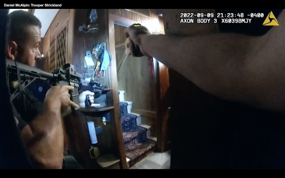 The New York State Attorney General released police body-worn camera video of the shooting death of Daniel McAlpin. 