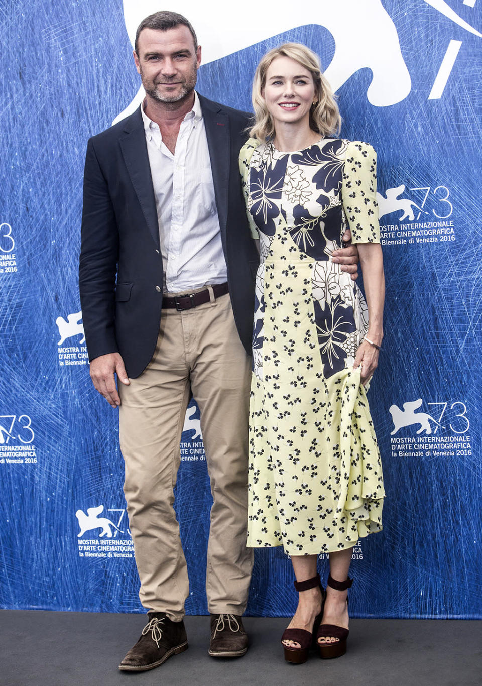 Liev Schreiber and Naomi Watts